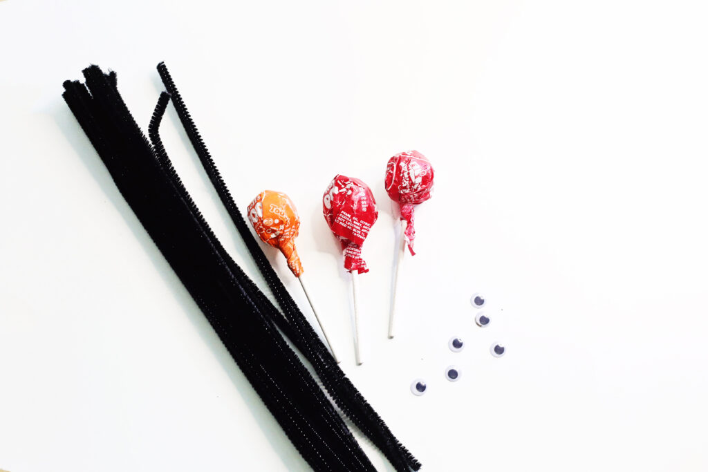 supplies on a counter
